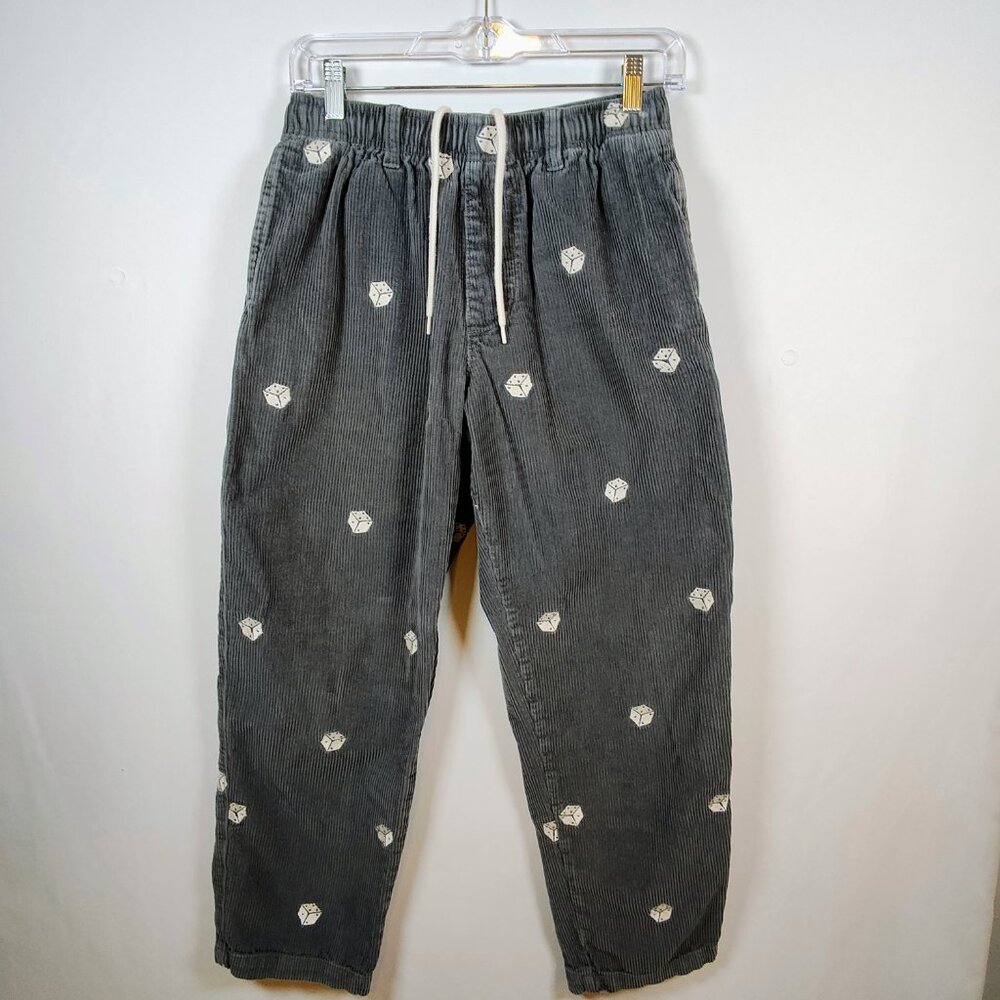 Urban‎ Outfitters Women's Small Corduroy Dark Gray Pants